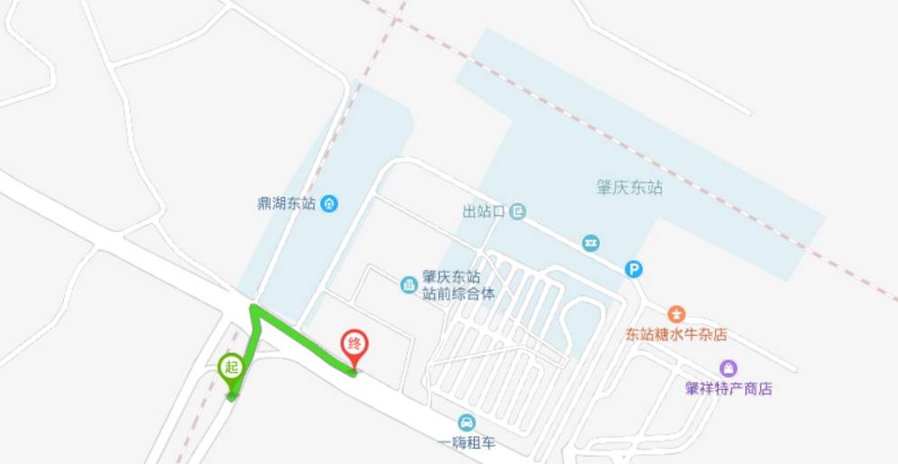 而这两座高铁站就是肇庆市的鼎湖东站和肇庆东站.