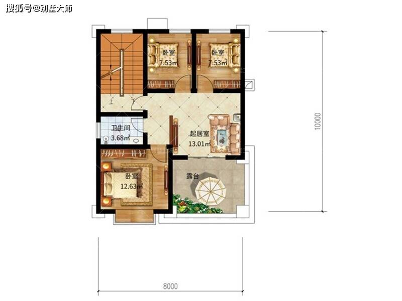 农村自建别墅90平方设计强烈推荐这2款