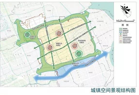 宝山区杨行镇国土空间总体规划(2021-2035)草案正在