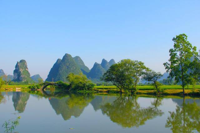 对桂林的印象不要停留在桂林山水,美丽的会仙,它更份纯净与天然