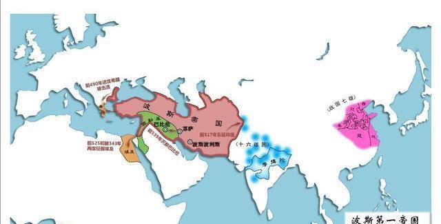 世界5000年的历史地图看看中国曾经多少次成为面积最大的国家