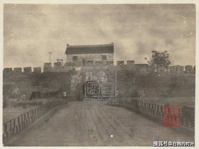 老照片:1930年代的安徽凤阳和泗县城门,蚌埠,怀远等风景_城墙_城楼_不