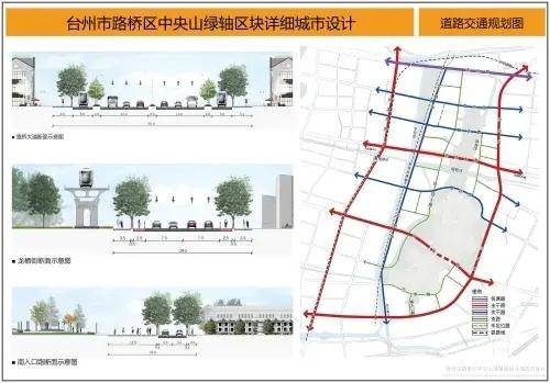 有房丨台州最大城市公园路桥区中央山绿轴区块城市设计批后公布