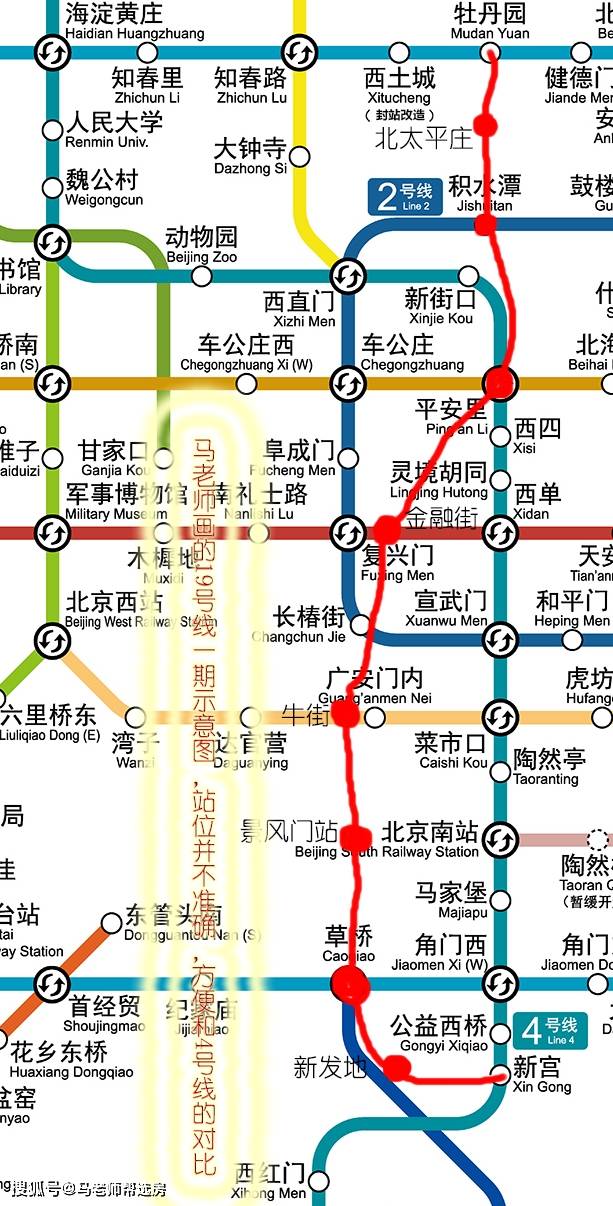 追规划2021年底北京7条地铁线路集中开通