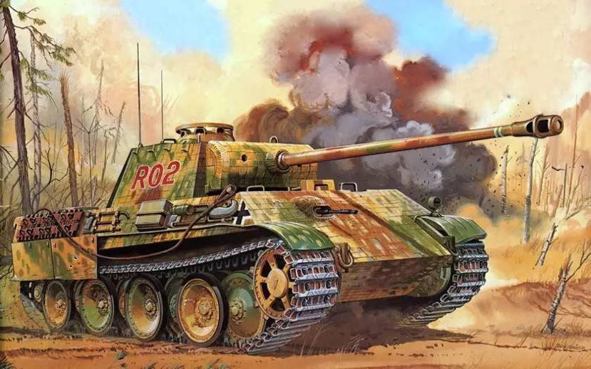原创德军拼了老命造出6000辆豹式坦克为何依然无济于事