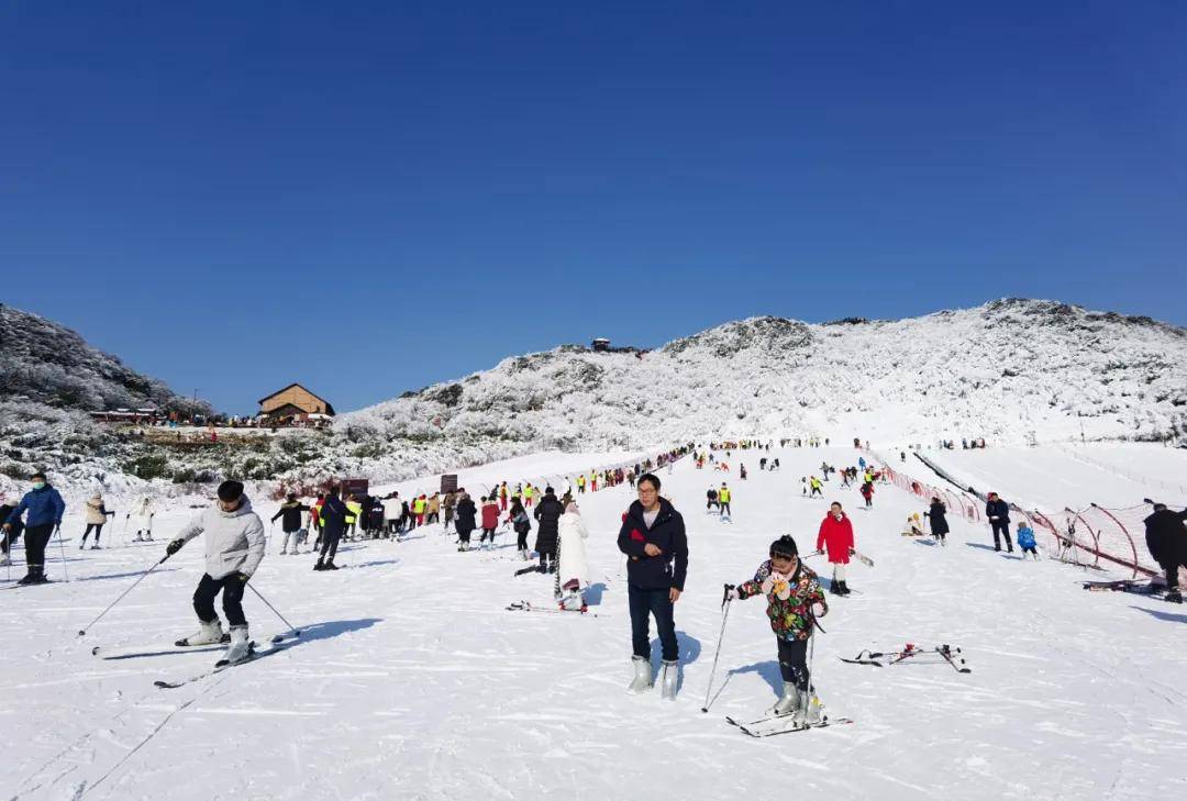 还有这几个理由选择金佛山滑雪场!_初雪_游客_五大