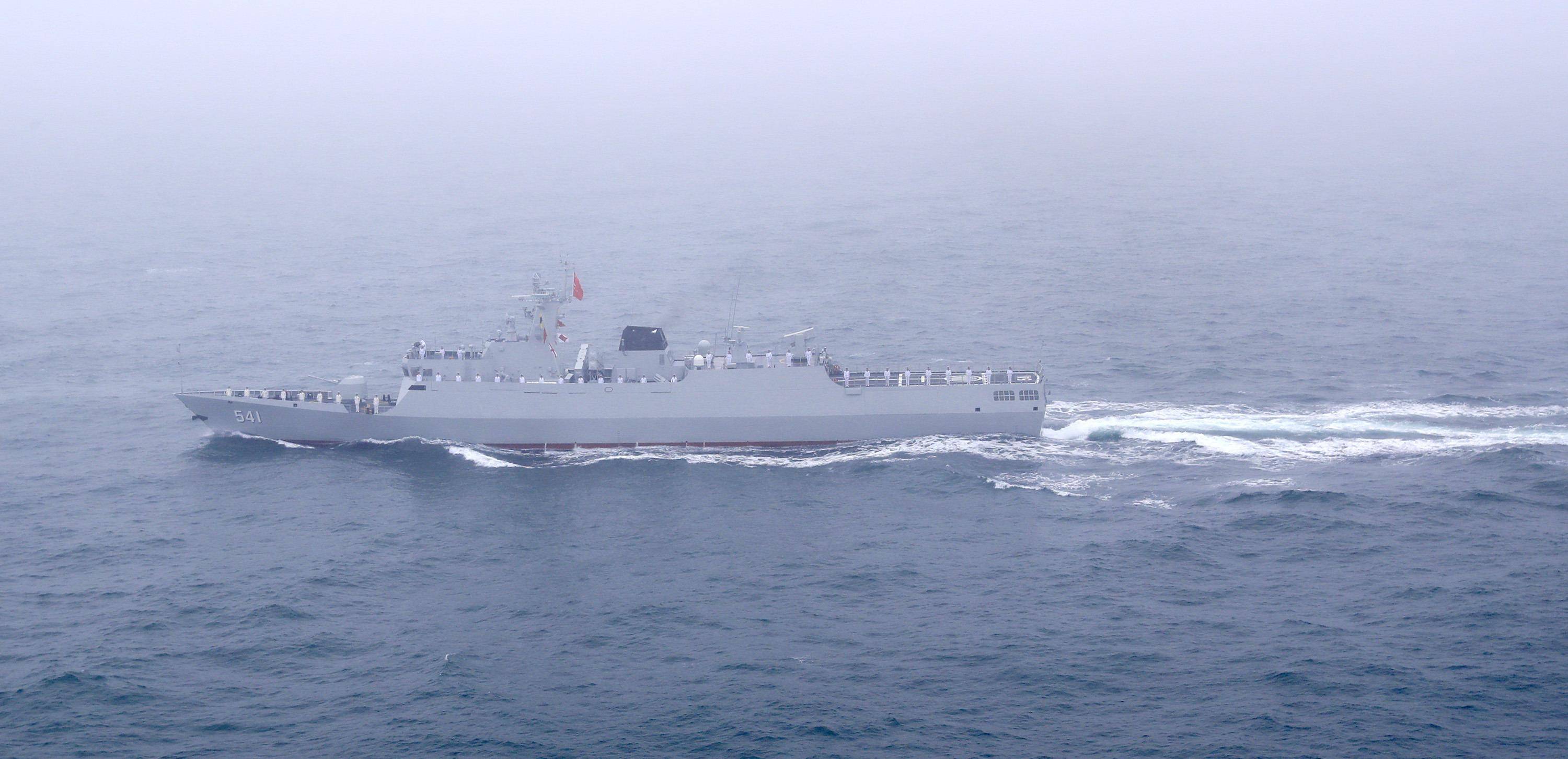 原创72艘护卫舰人民海军11个护卫舰支队大队撑起近海防卫重任
