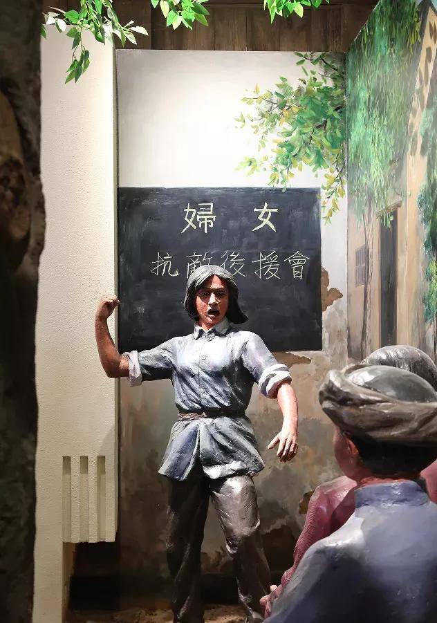 原创华蓥山起义女战士纪念展陈建成启动试运行