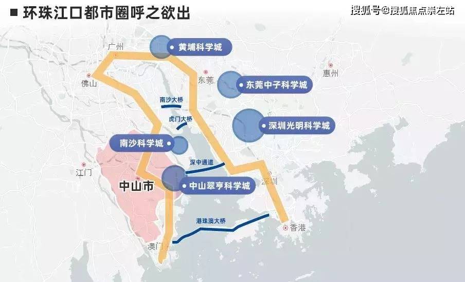 中山马鞍岛未来规划定位图_新区_湾区_翠湖公园