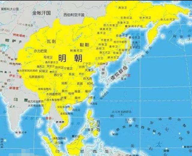 为何有人说明朝奠定中国如今的版图?明朝的版图有多大?