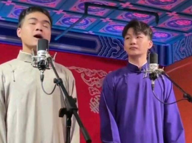 原创岳云鹏两大徒弟刘筱亭尚筱菊蹭师娘热度同门逗趣欢乐无限
