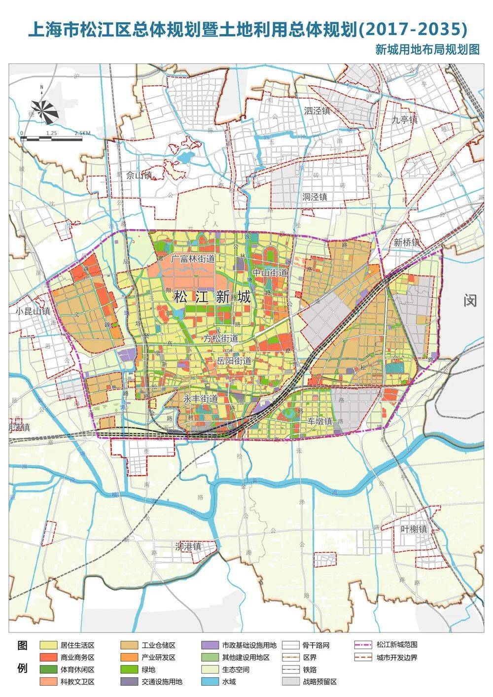 示意图 上海松江人民政府官网《松江区车墩镇国土空间总体规划(2019