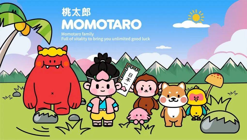 日本经典国民ip桃太郎助力新品高效赋能