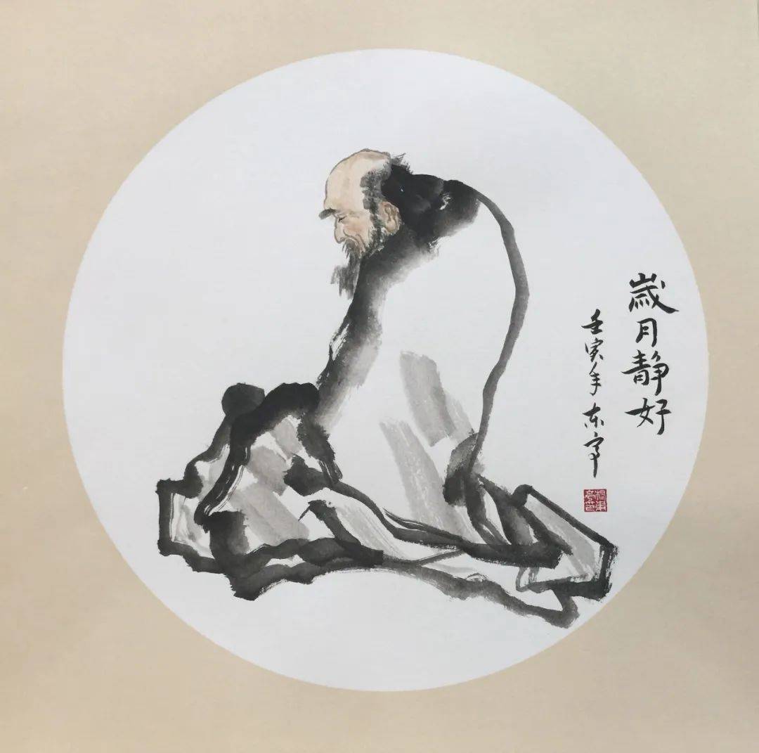 【展讯】传承禅意——杨华栋人物画展亮相青州_cm_甘竹轩_中国