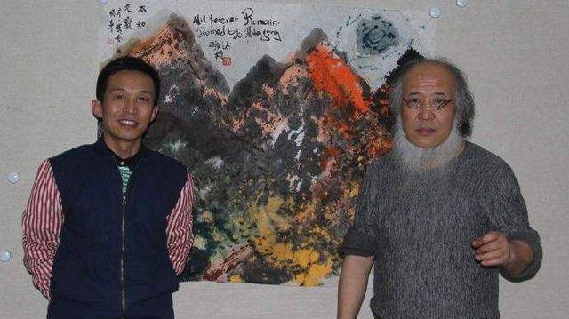 原创2011年53岁画家杨彦娶了非洲学生老来得子后却突然选择出家