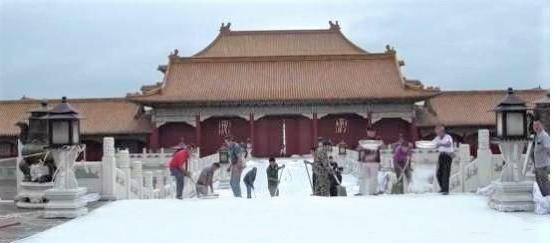 《延禧》逼真雪景竟是在夏天拍的,看完下雪过程,网友:良心剧组_剧中