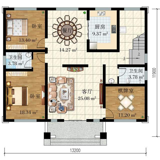 20套二层简欧别墅，精致外不雅,适用设想2023年农村自建房别墅