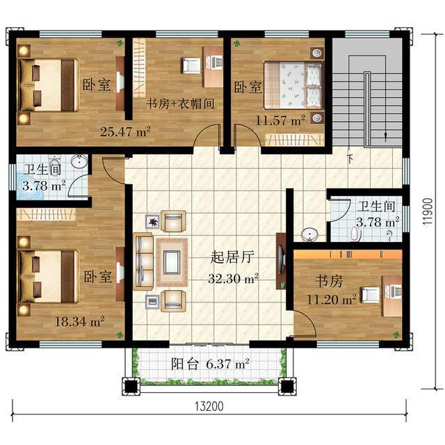 20套二层简欧别墅，精致外不雅,适用设想2023年农村自建房别墅