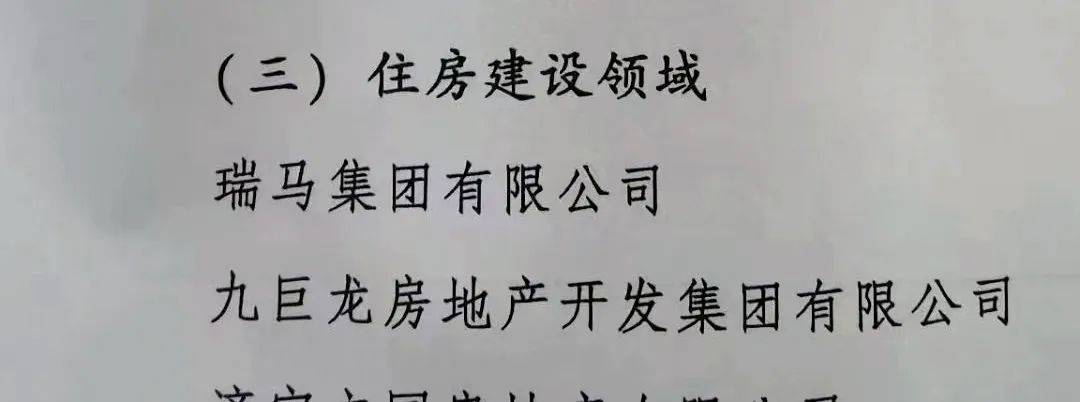 济宁九巨龙房地产开发公司被表彰了