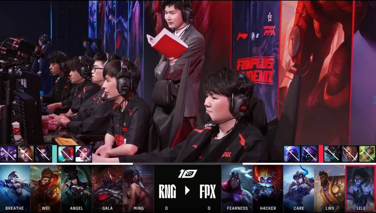 LPL：RNG女警系统获胜，Angel砍下三杀，呼吸赛恩，打出更高危险