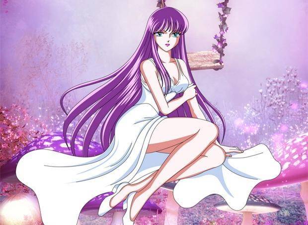 圣斗士星矢：女神纱织，你如许的睡姿实的好么？