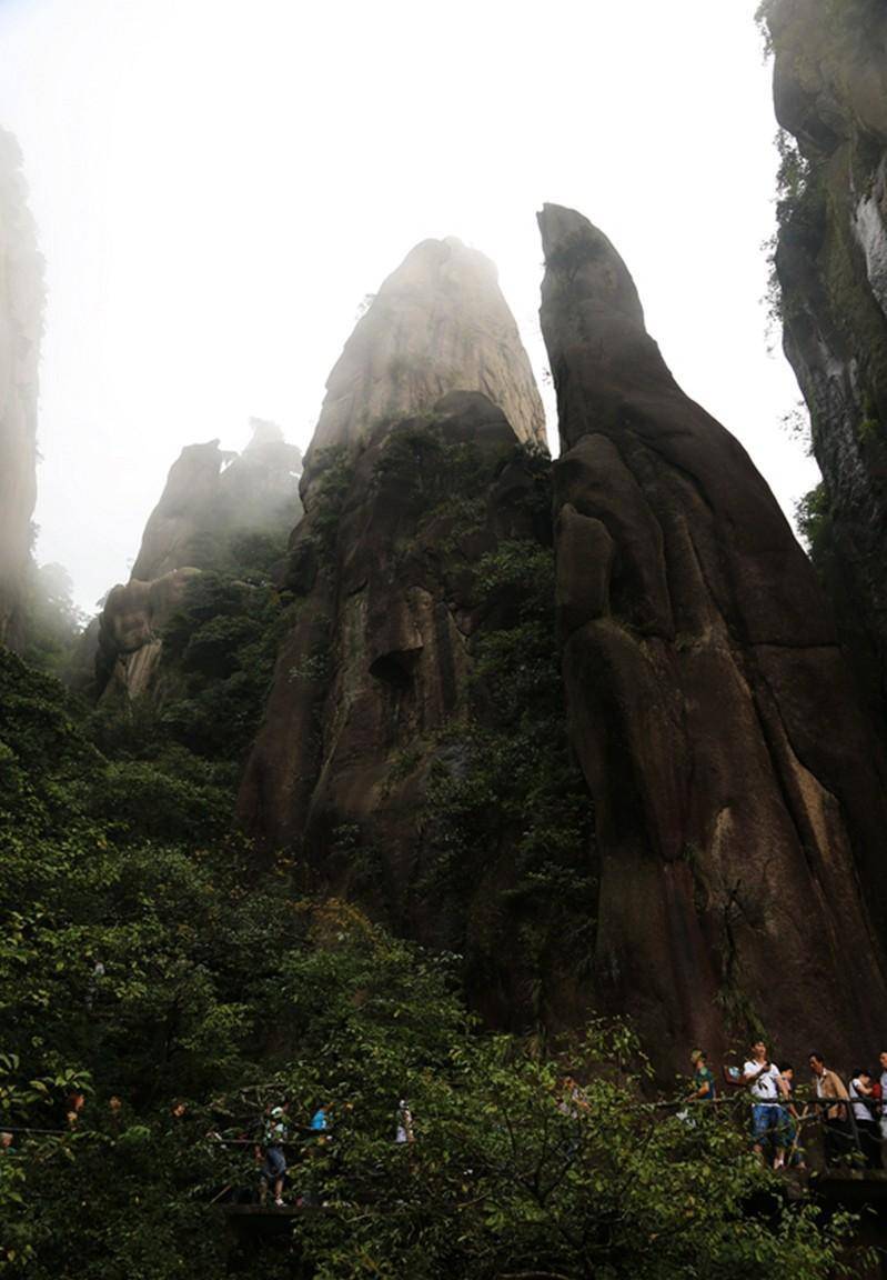 三清山：奇峰怪石、古树名花、流泉飞瀑、云海雾涛