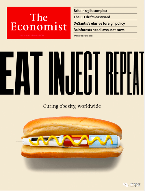 注射……循环往复经济学家社论高质量双语Eat inject repeat吃胖