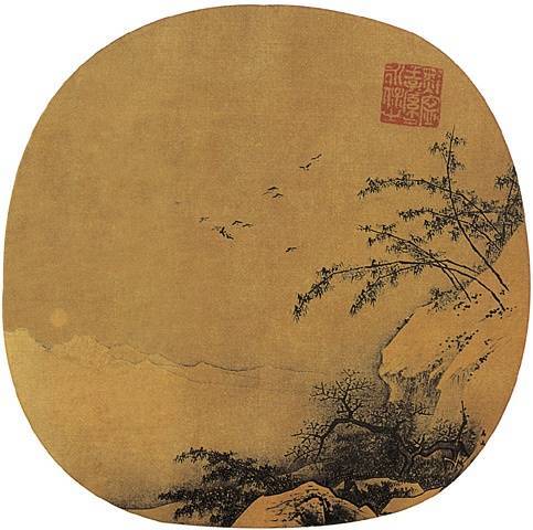 100首宋词配100幅宋画小品，典范！