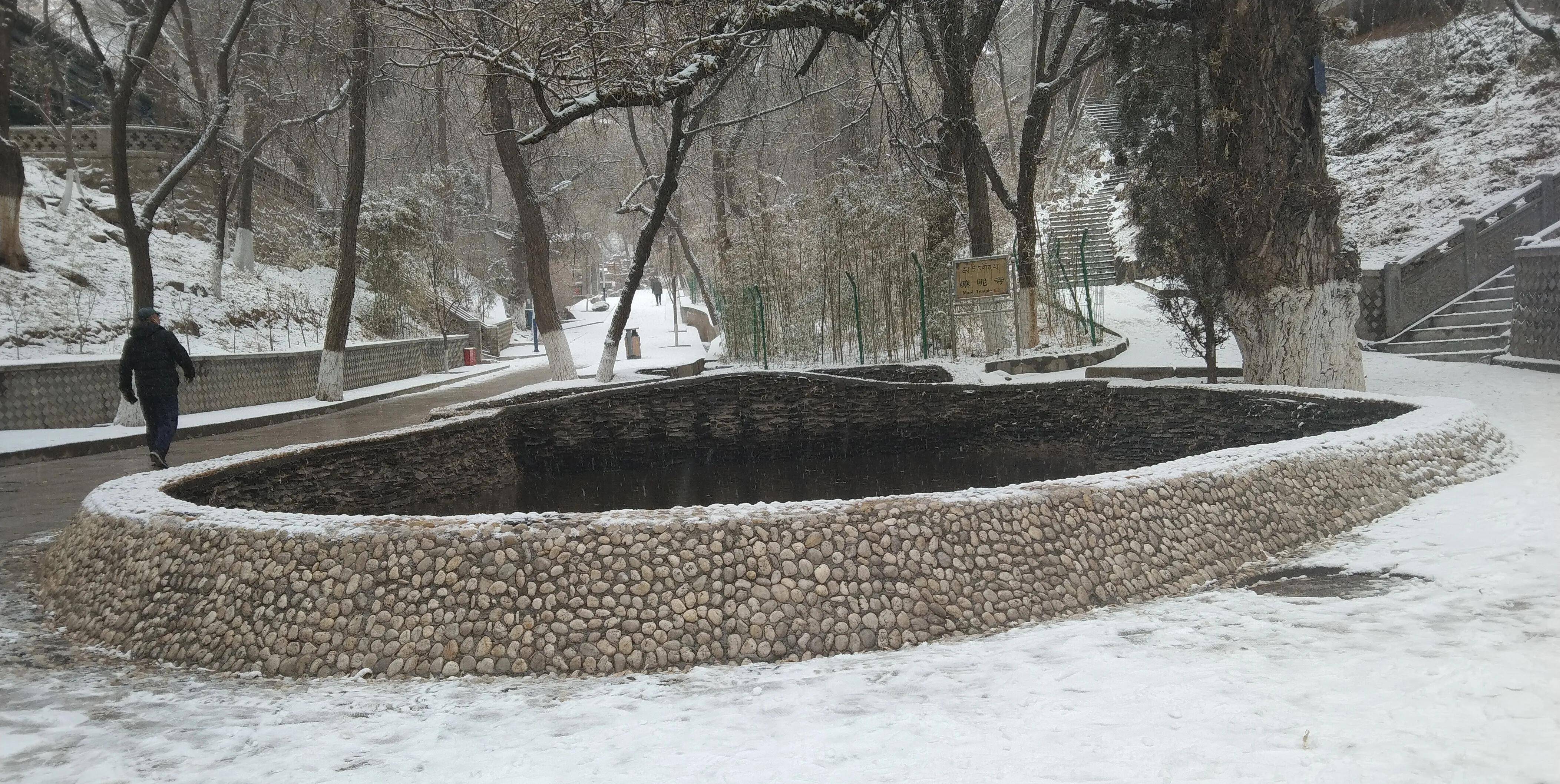 陇原行旅日志~五泉山春雪（兰州城有话说）