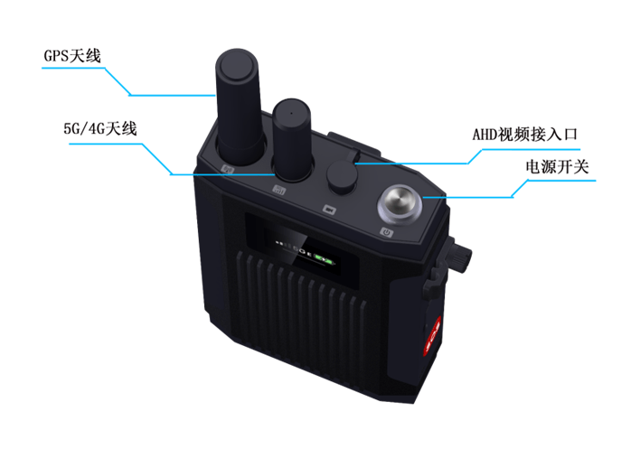 无人机图传设备便携式单兵图传设备5G单兵图传设备HDMI图传设备