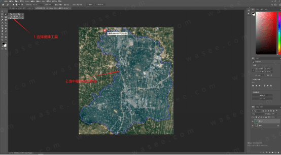 0根底进修VR全景造做后期篇：天空之城卫星地图的抓取及后期处置