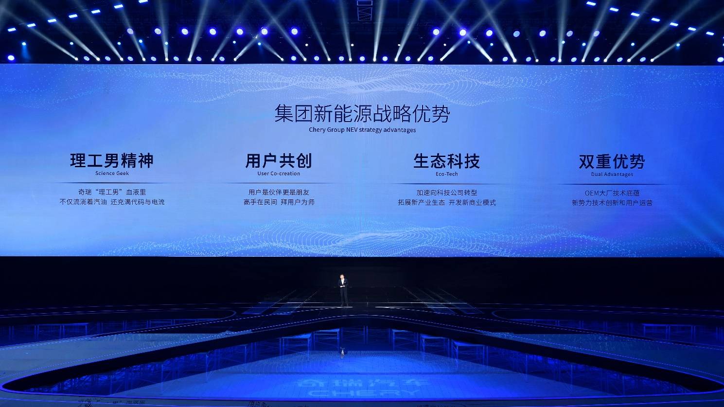 奇瑞集团重磅发布新能源领域新战略、新技术、新品牌产品开云 开云体育官网(图2)