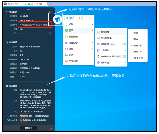 ToDesk长途控造免费和付费的区别