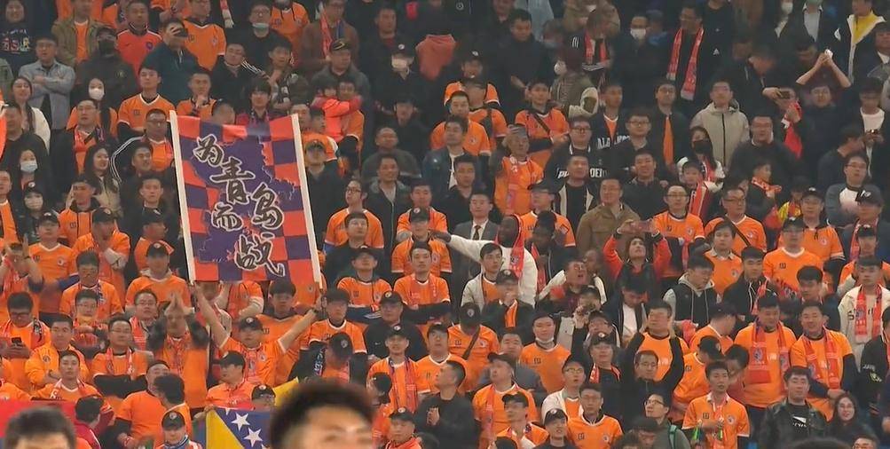 轻轻敲打！青岛球迷要向淄博学习，女记者捂脸哭，国安球迷满身是血