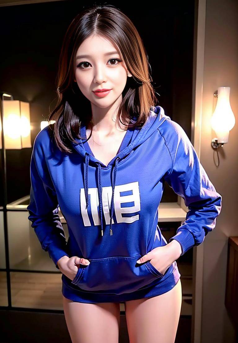 ai女人形象(564)年轻妈妈衣服缺乏技巧