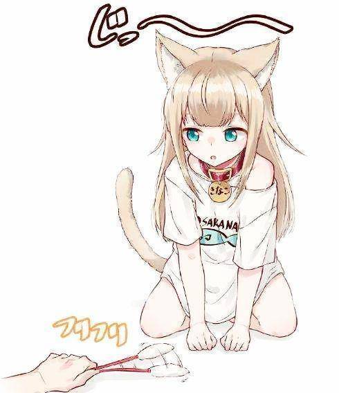 二次元少女cos猫娘,软萌可爱,宅男看到后,果然猫娘才是最爱