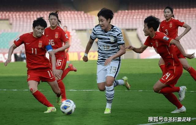 进球被吹！中国女足太可惜了，1-1憾平韩国队，彻底地无缘的奥运会