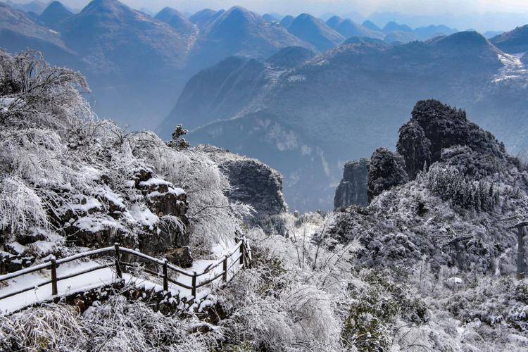 恩施大峡谷赏雪攻略|小众隐秘的赏雪路线+冬季游玩全攻略！