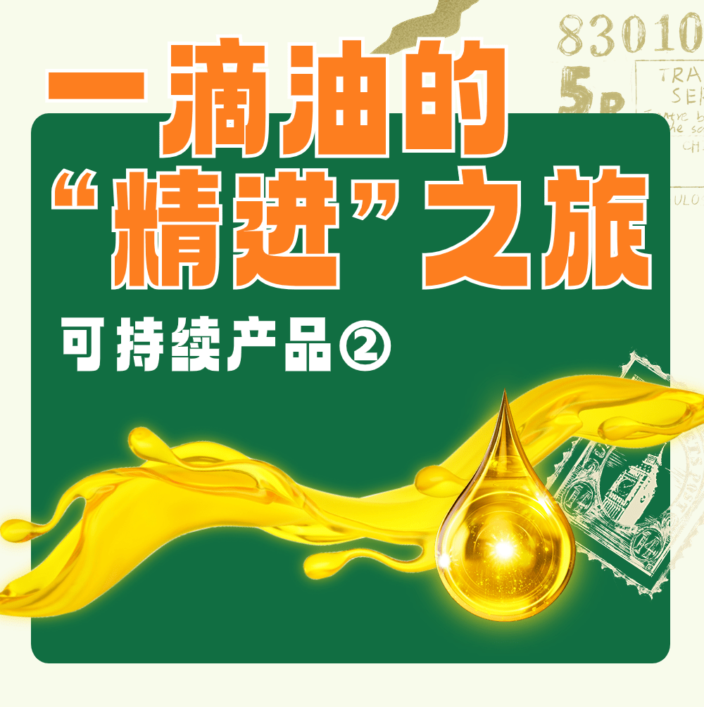 一滴油的“精进”之旅 | 可持续产品②