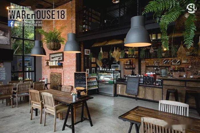 ware house 18 pool&cafe:泰国唯一一家泳池咖啡店