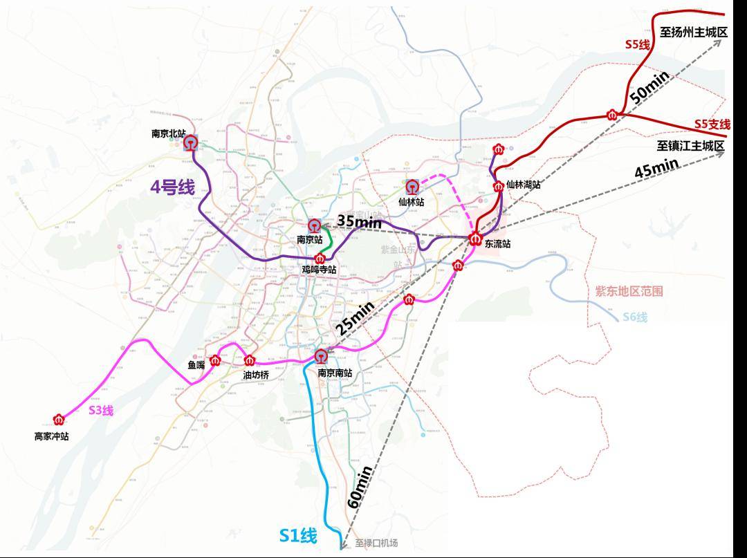 曝光了宁扬城际(南京地铁s5号线)最新规划!