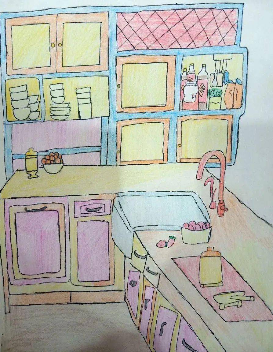 《我家的厨房》——三门县心湖小学美术组教研活动