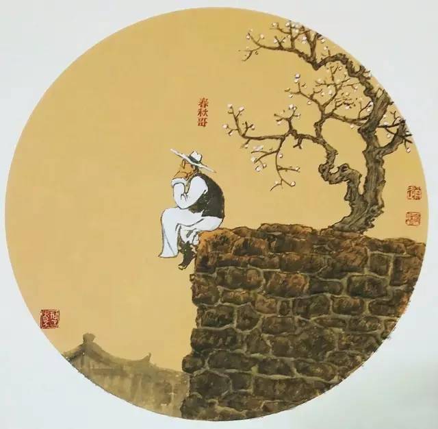 (美文来源于网络,插图:赵春秋国画小品)