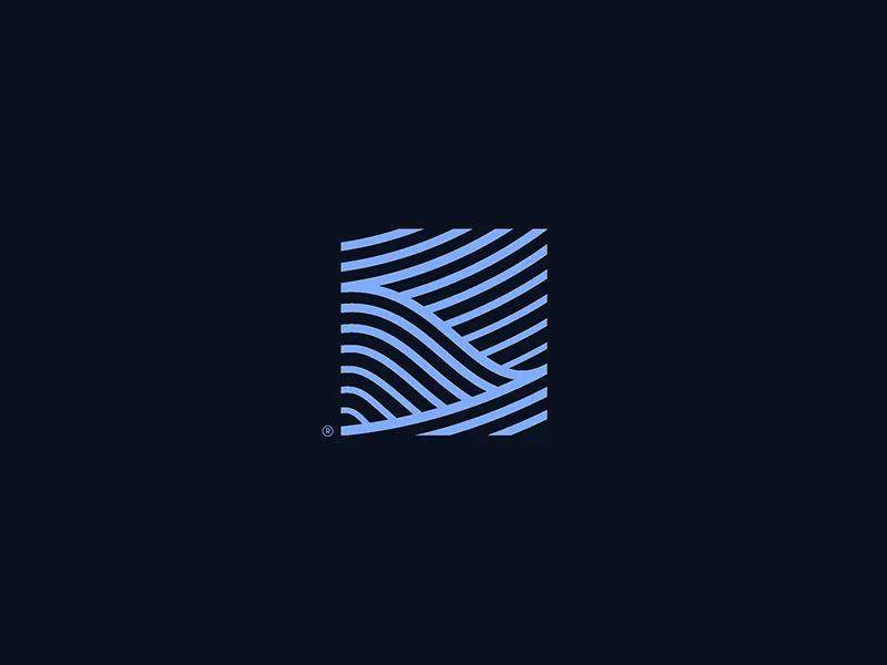 海洋元素logo设计
