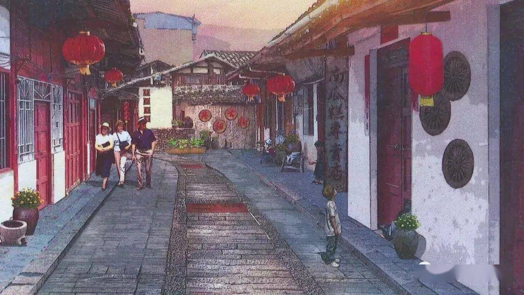 本地连江这条古街在改造啦预计在7月底完成请注意绕行