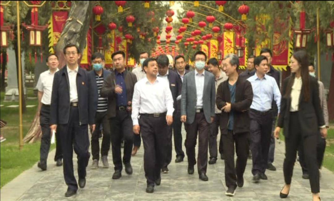 周口市副市长王宏武到淮阳区调研文化旅游规划工作