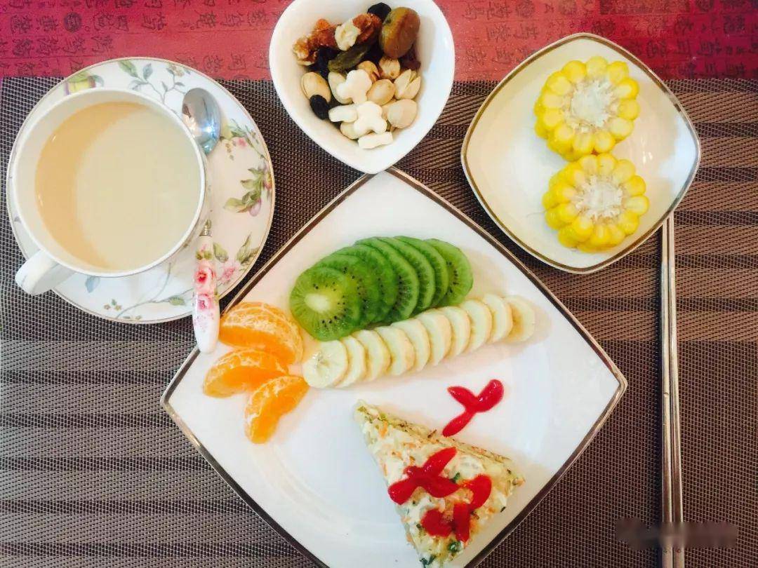 一个月不重样的小学生营养早餐套餐,正在