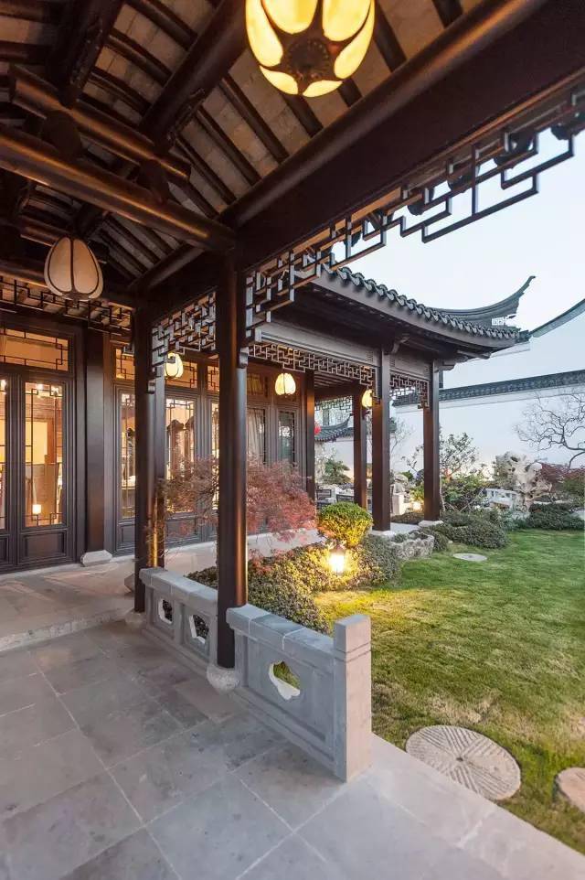 绿城顶级中式宅院设计