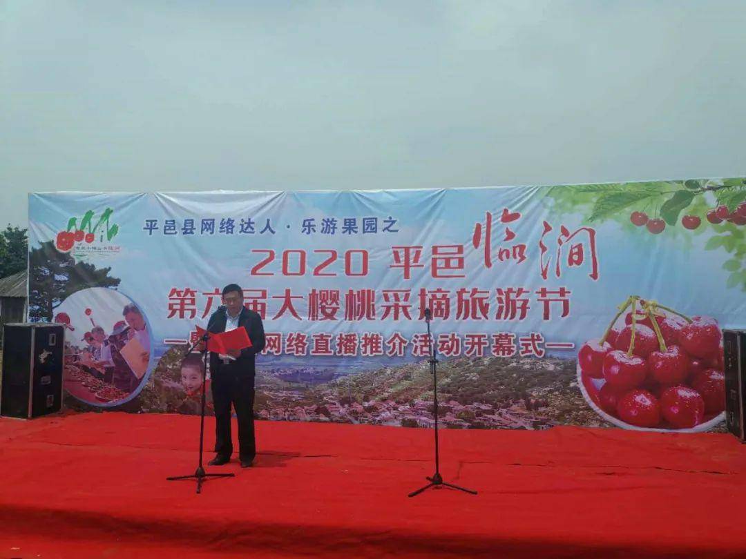 2020平邑·临涧第六届大樱桃采摘旅游节暨平邑县"网络