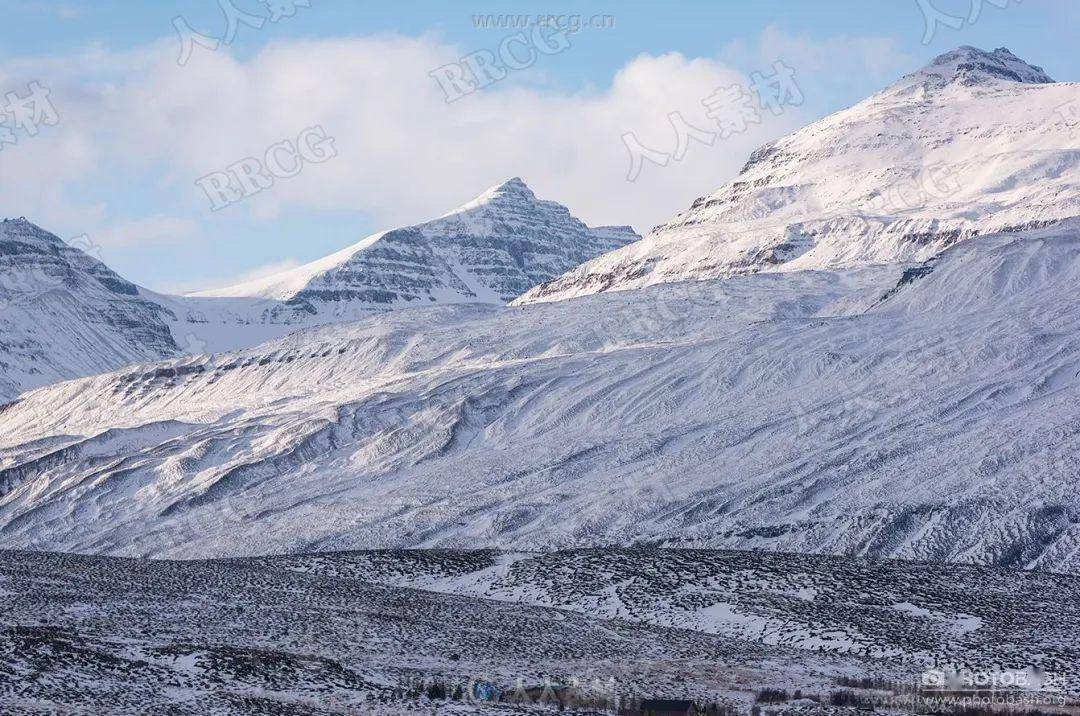 400组积雪覆盖山脉河流冬季雪景高清参考图片合集